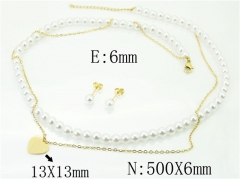 Stainless Steel Jewelry Wholesale - Stainless Steel Jewelry Sets - HY59S2054HL5