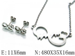 Stainless Steel Jewelry Wholesale - Stainless Steel Jewelry Sets - HY54S0194LL