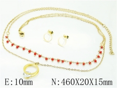 Stainless Steel Jewelry Wholesale - Stainless Steel Jewelry Sets - HY21S0338OF