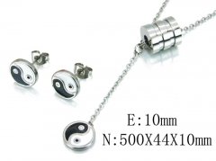 Stainless Steel Jewelry Wholesale - Stainless Steel Jewelry Sets - HY59S1465PZ