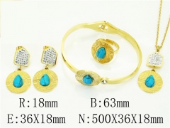 Stainless Steel Jewelry Wholesale - Stainless Steel Jewelry Sets - HY50S0340JQA