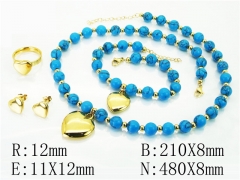 Stainless Steel Jewelry Wholesale - Stainless Steel Jewelry Sets - HY50S0258JAA
