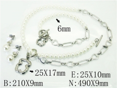 Stainless Steel Jewelry Wholesale - Stainless Steel Jewelry Sets - HY21S0370JJR