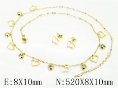 Stainless Steel Jewelry Wholesale - Stainless Steel Jewelry Sets - HY24S0020HGG