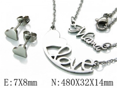 Stainless Steel Jewelry Wholesale - Stainless Steel Jewelry Sets - HY54S0373OS