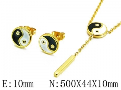 Stainless Steel Jewelry Wholesale - Stainless Steel Jewelry Sets - HY59S1317OR