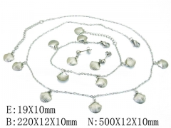 Stainless Steel Jewelry Wholesale - Stainless Steel Jewelry Sets - HY59S1490OLC