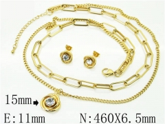 Stainless Steel Jewelry Wholesale - Stainless Steel Jewelry Sets - HY59S2256HLE
