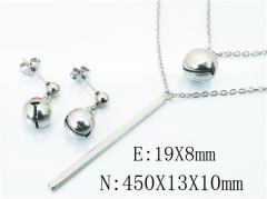 Stainless Steel Jewelry Wholesale - Stainless Steel Jewelry Sets - HY59S1710OLX