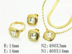 Stainless Steel Jewelry Wholesale - Stainless Steel Jewelry Sets - HY50S0572IHB