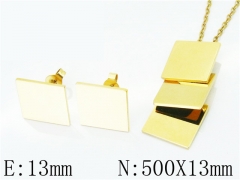 Stainless Steel Jewelry Wholesale - Stainless Steel Jewelry Sets - HY25S0746HJZ
