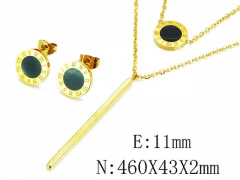 Stainless Steel Jewelry Wholesale - Stainless Steel Jewelry Sets - HY59S2946HHT