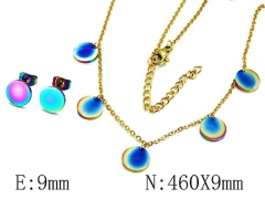 Stainless Steel Jewelry Wholesale - Stainless Steel Jewelry Sets - HY59S2925OLX