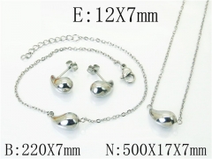 Stainless Steel Jewelry Wholesale - Stainless Steel Jewelry Sets - HY59S2547PW