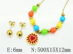 Stainless Steel Jewelry Wholesale - Stainless Steel Jewelry Sets - HY91S1599OLG