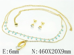 Stainless Steel Jewelry Wholesale - Stainless Steel Jewelry Sets - HY21S0348OS