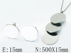 Stainless Steel Jewelry Wholesale - Stainless Steel Jewelry Sets - HY25S0743HIQ