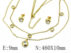 Stainless Steel Jewelry Wholesale - Stainless Steel Jewelry Sets - HY59S1478HEE