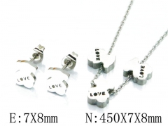 Stainless Steel Jewelry Wholesale - Stainless Steel Jewelry Sets - HY64S1102OW