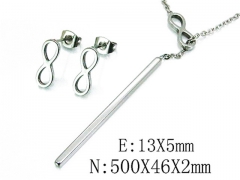 Stainless Steel Jewelry Wholesale - Stainless Steel Jewelry Sets - HY59S2895NW