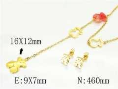 Stainless Steel Jewelry Wholesale - Stainless Steel Jewelry Sets - HY64S1363HMC