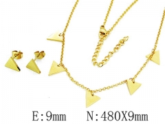 Stainless Steel Jewelry Wholesale - Stainless Steel Jewelry Sets - HY59S2973OLD