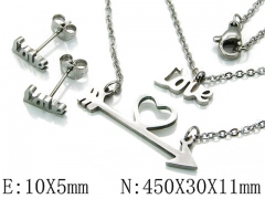 Stainless Steel Jewelry Wholesale - Stainless Steel Jewelry Sets - HY54S0371OC