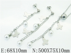 Stainless Steel Jewelry Wholesale - Stainless Steel Jewelry Sets - HY59S1919PE