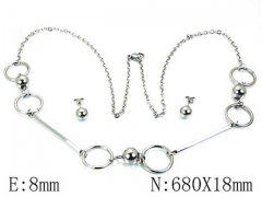 Stainless Steel Jewelry Wholesale - Stainless Steel Jewelry Sets - HY59S2795HHL