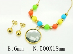 Stainless Steel Jewelry Wholesale - Stainless Steel Jewelry Sets - HY91S1621PF