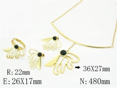 Stainless Steel Jewelry Wholesale - Stainless Steel Jewelry Sets - HY50S0578HOD