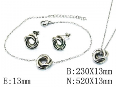 Stainless Steel Jewelry Wholesale - Stainless Steel Jewelry Sets - HY59S1231PE