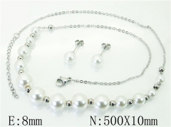Stainless Steel Jewelry Wholesale - Stainless Steel Jewelry Sets - HY59S2491MLF