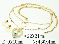 Stainless Steel Jewelry Wholesale - Stainless Steel Jewelry Sets - HY24S0066HMR