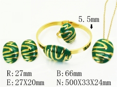 Stainless Steel Jewelry Wholesale - Stainless Steel Jewelry Sets - HY50S0646JGG