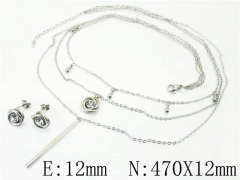 Stainless Steel Jewelry Wholesale - Stainless Steel Jewelry Sets - HY59S0155HHQ