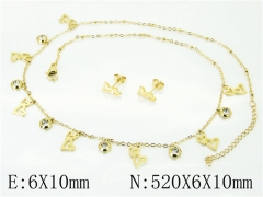 Stainless Steel Jewelry Wholesale - Stainless Steel Jewelry Sets - HY24S0018HDD