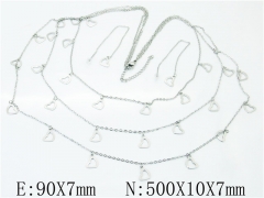 Stainless Steel Jewelry Wholesale - Stainless Steel Jewelry Sets - HY59S1795HPS