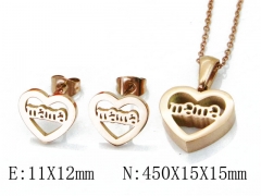 Stainless Steel Jewelry Wholesale - Stainless Steel Jewelry Sets - HY91S0566HH5