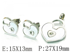 Stainless Steel Jewelry Wholesale - Stainless Steel Jewelry Sets - HY25S0571HHR