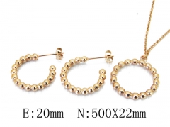 Stainless Steel Jewelry Wholesale - Stainless Steel Jewelry Sets - HY06S1010HIS