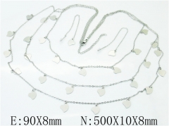 Stainless Steel Jewelry Wholesale - Stainless Steel Jewelry Sets - HY59S1787HPF