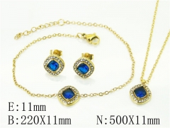 Stainless Steel Jewelry Wholesale - Stainless Steel Jewelry Sets - HY59S2345HLQ