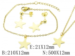 Stainless Steel Jewelry Wholesale - Stainless Steel Jewelry Sets - HY59B1674ME