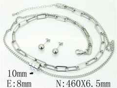 Stainless Steel Jewelry Wholesale - Stainless Steel Jewelry Sets - HY59S2213HJQ