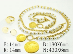 Stainless Steel Jewelry Wholesale - Stainless Steel Jewelry Sets - HY50S0262JXX