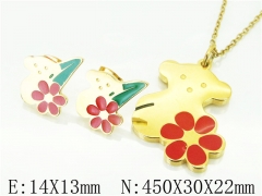 Stainless Steel Jewelry Wholesale - Stainless Steel Jewelry Sets - HY21S0312HNW