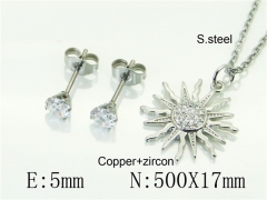 Stainless Steel Jewelry Wholesale - Stainless Steel Jewelry Sets - HY54S0602NB