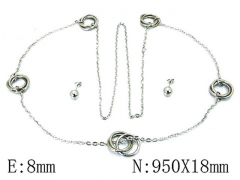 Stainless Steel Jewelry Wholesale - Stainless Steel Jewelry Sets - HY59S1247HKF