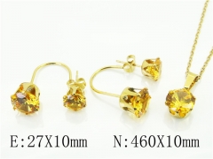 Stainless Steel Jewelry Wholesale - Stainless Steel Jewelry Sets - HY67S0033OX